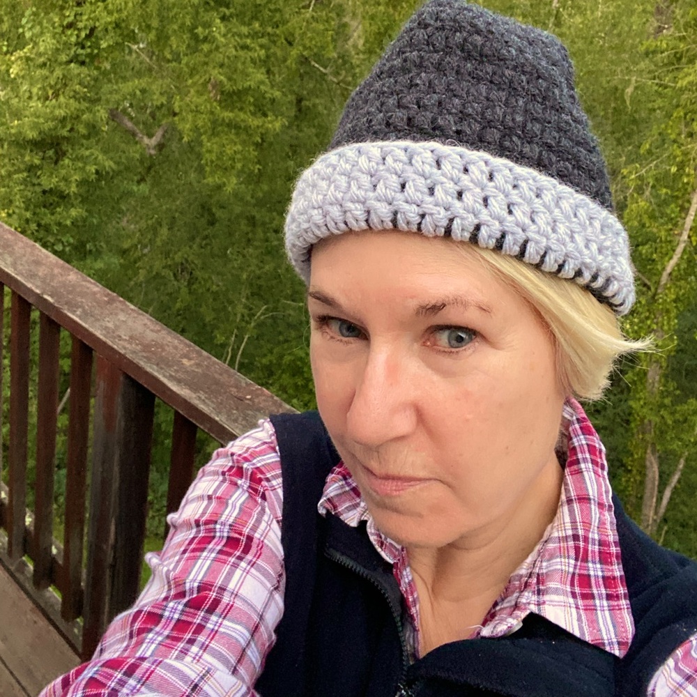 New Hand-crocheted Beanie